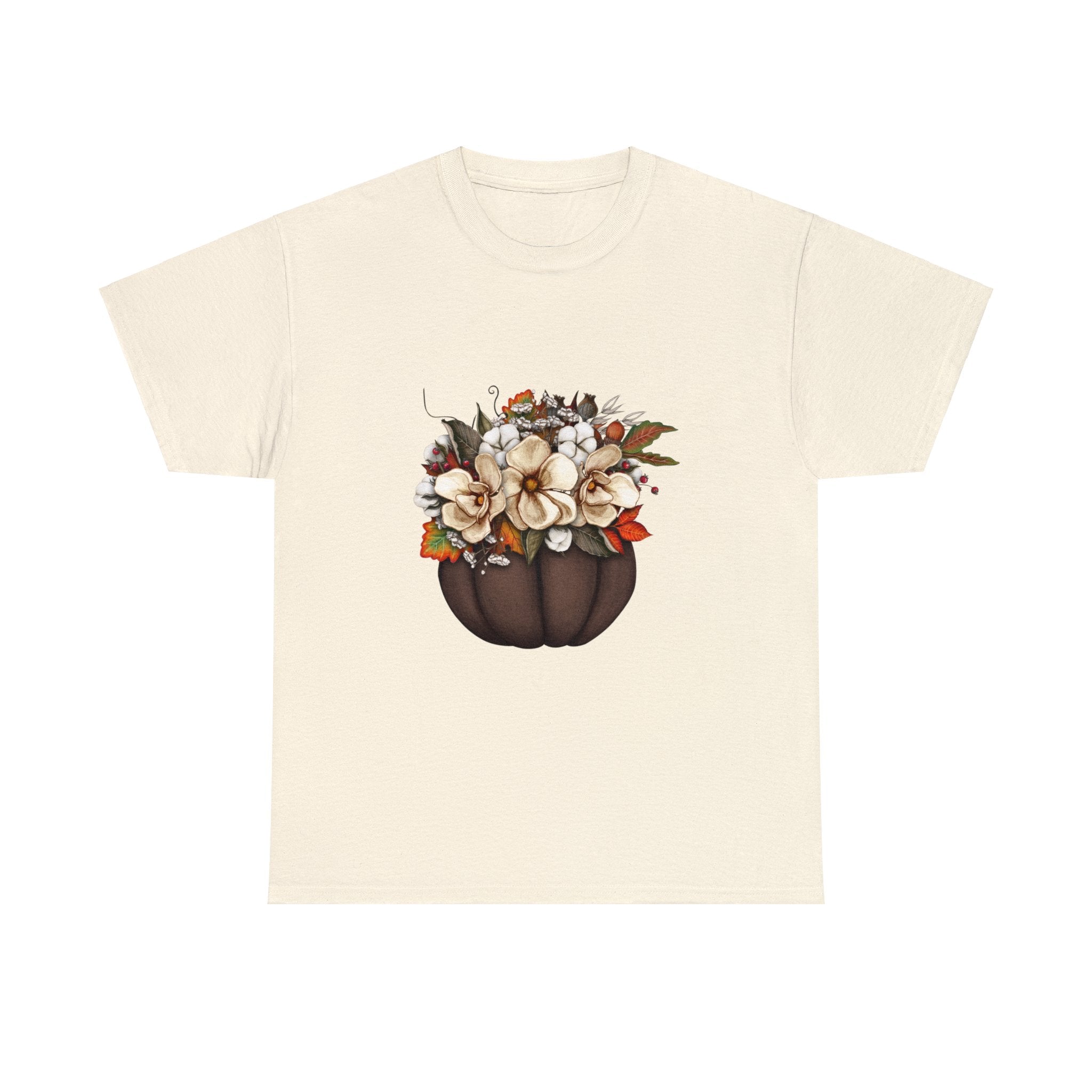 Halloween T-Shirt: Fall Flowers