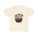 Halloween T-Shirt: Fall Flowers