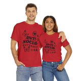 Funny T-Shirt: Anti-Social Butterfly