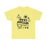 Funny T-Shirt: Anti-Social Butterfly