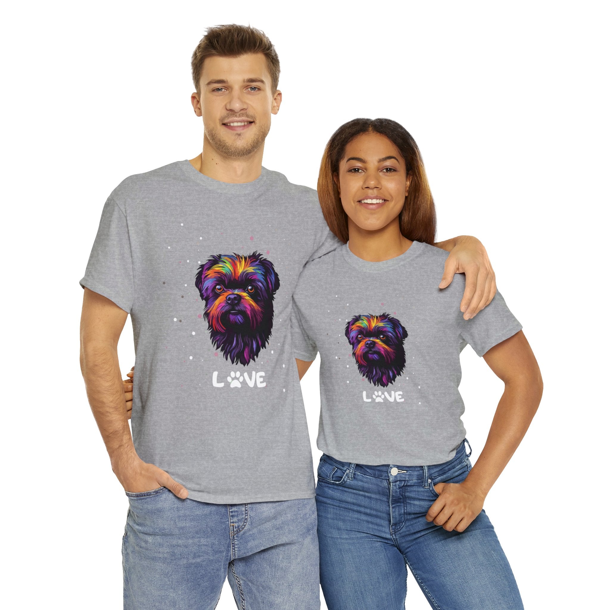 Dog T-Shirt: Affenpinscher Love