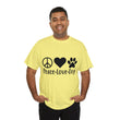 Dog T-Shirt: Peace Love Dog