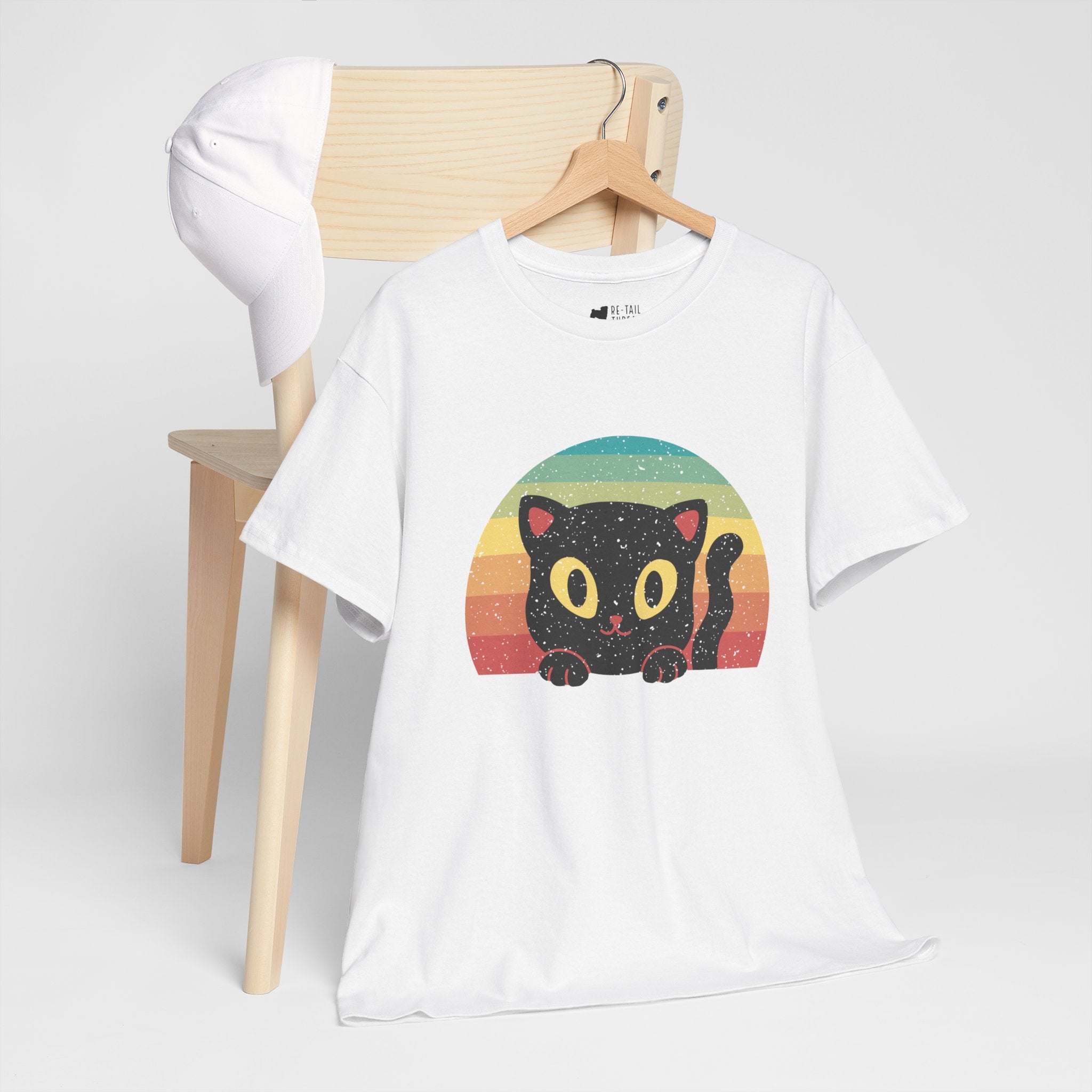 Cat T-Shirt: Retro Cat