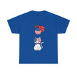4th of July T-Shirt: Patriotic Cat Balloons