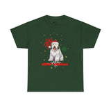 Christmas T-Shirt: Santa Hat Sheepdog