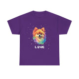 Dog T-Shirt: Pomeranian Love