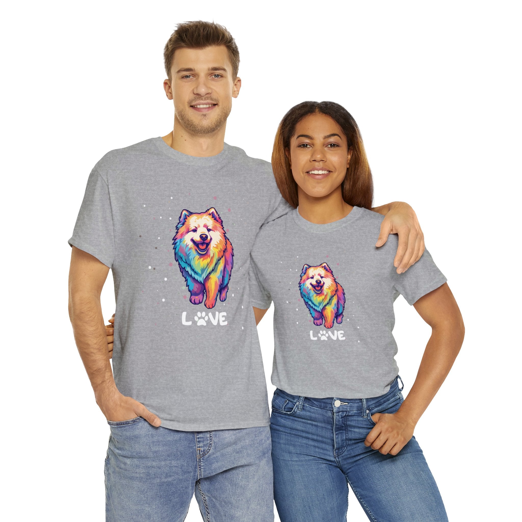 Dog T-Shirt: Samoyed Love