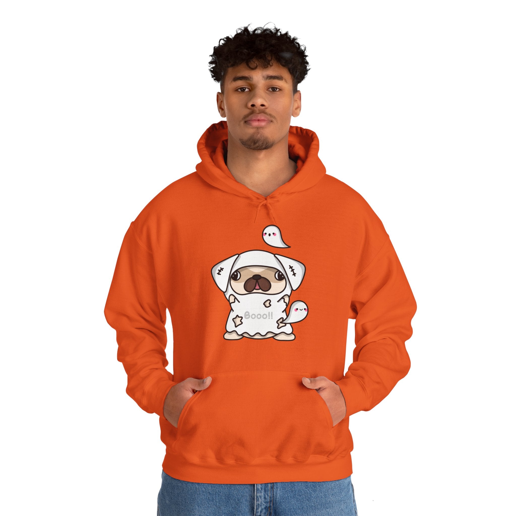 Halloween Hoodie: Pug Boo