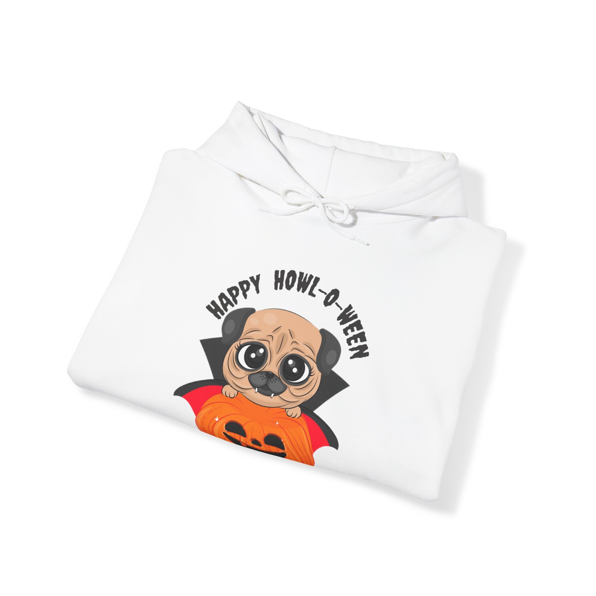 Halloween Hoodie: Pug Howl-O-Ween