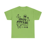 Funny T-Shirt: Anti-Social Butterfly