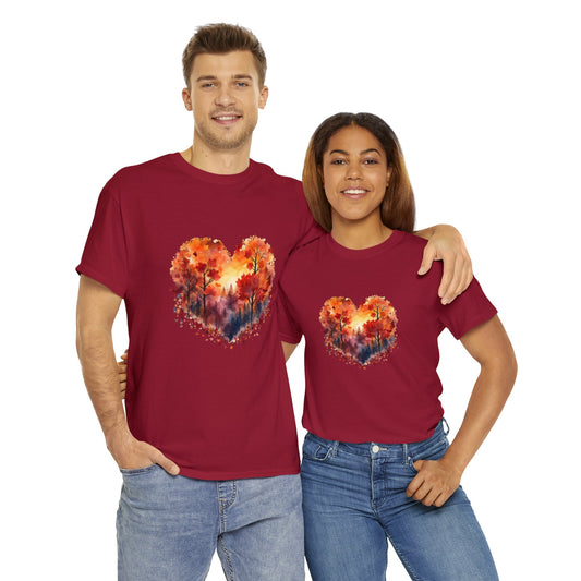 Halloween T-Shirt: Fall Heart