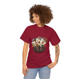 Halloween T-Shirt: Fall Flowers