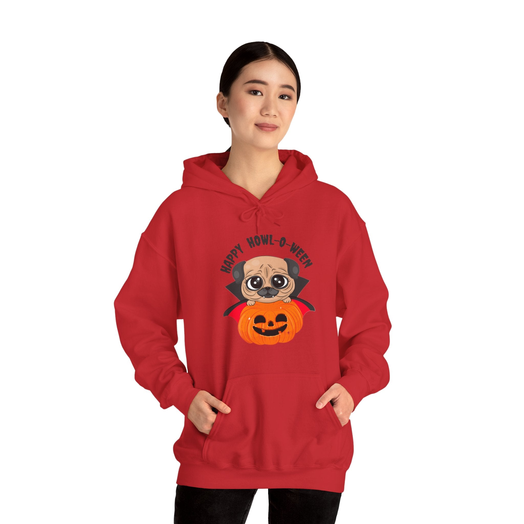 Halloween Hoodie: Pug Howl-O-Ween