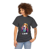 Dog T-Shirt: Bassett Hound Love