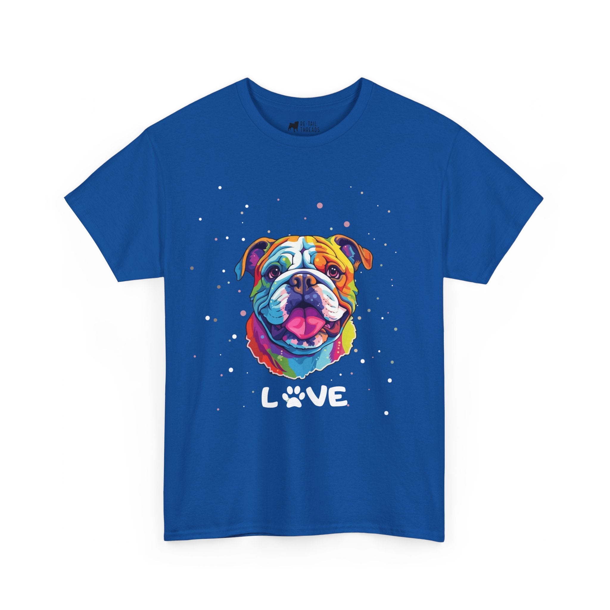 Dog T-Shirt: English Bulldog Love #1