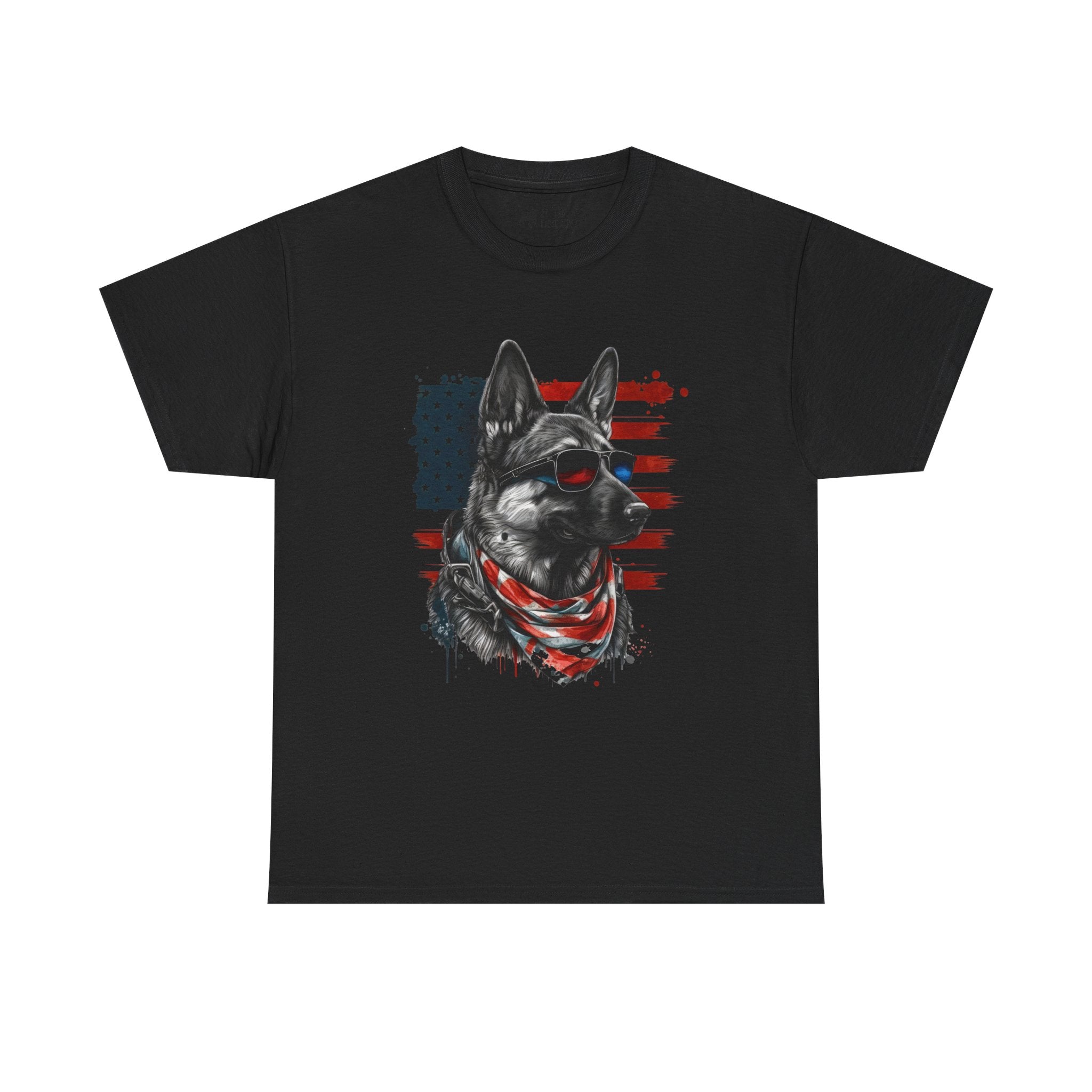 4th of July T-Shirt: German Shepard