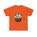 Halloween T-Shirt: Fall Flowers