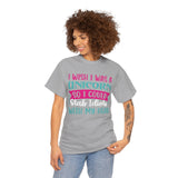 Funny T-Shirt: I Wish I Was A Unicorn