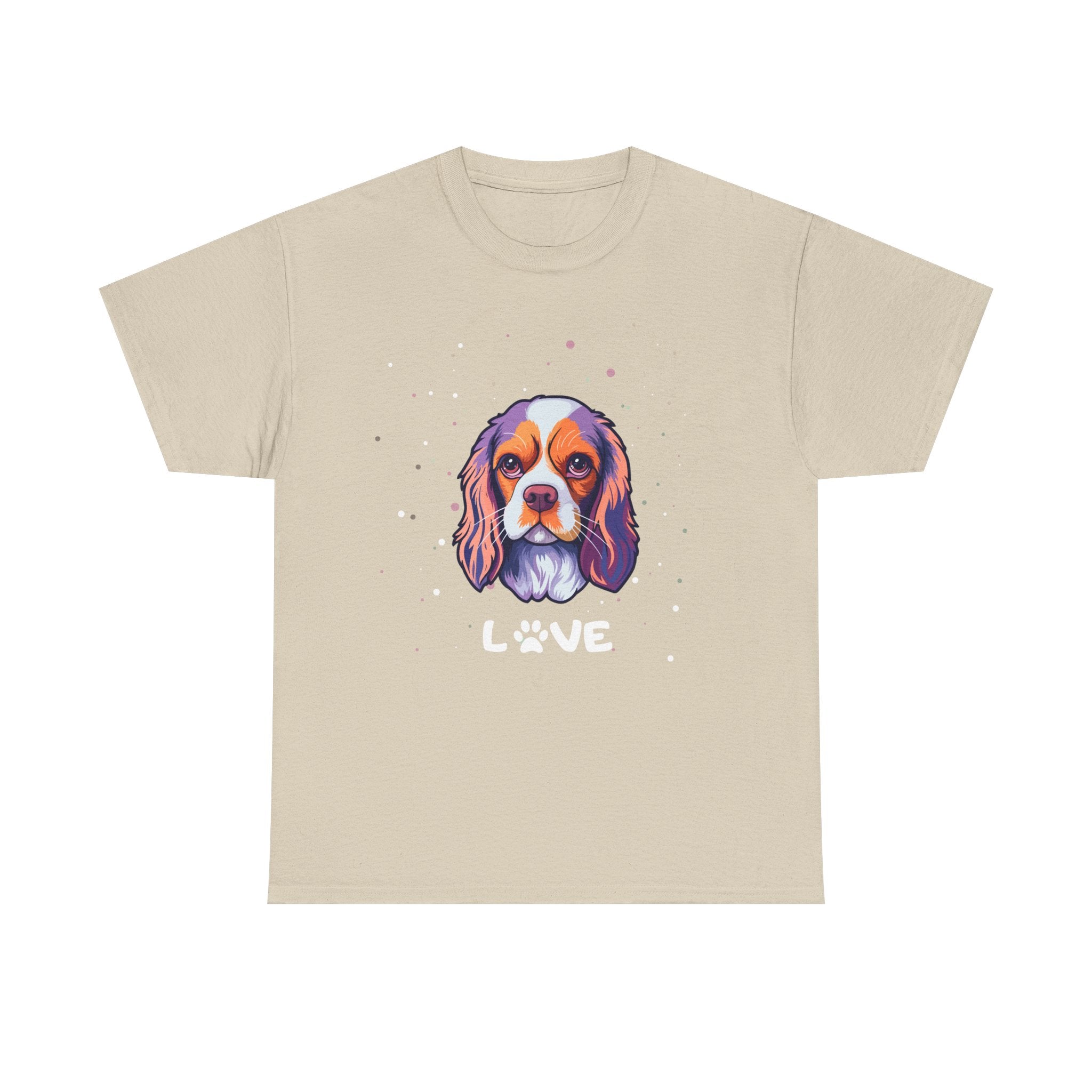 Dog T-Shirt: Cavalier King Charles Spaniel Love
