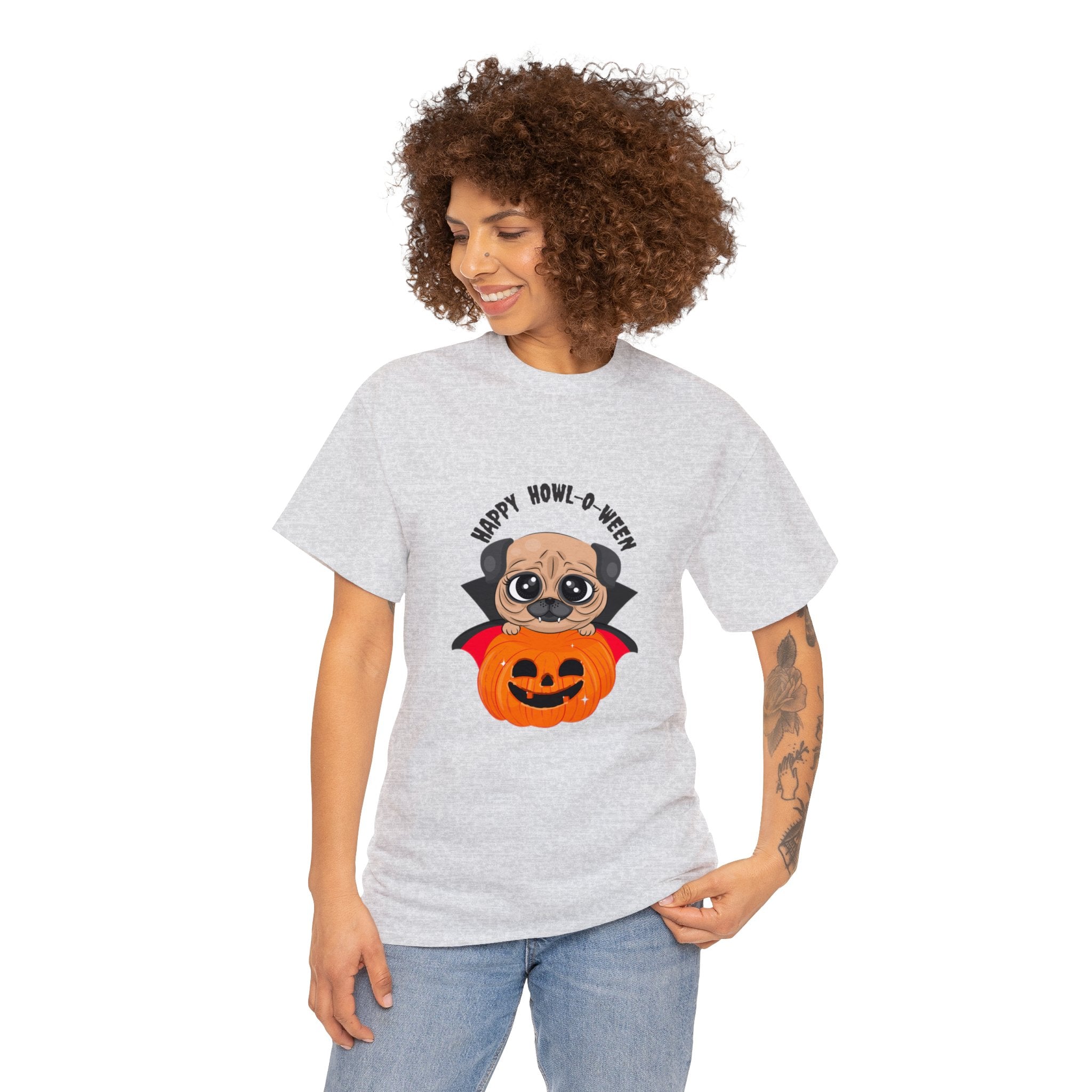 Halloween T-Shirt: Pug Howl-O-Ween