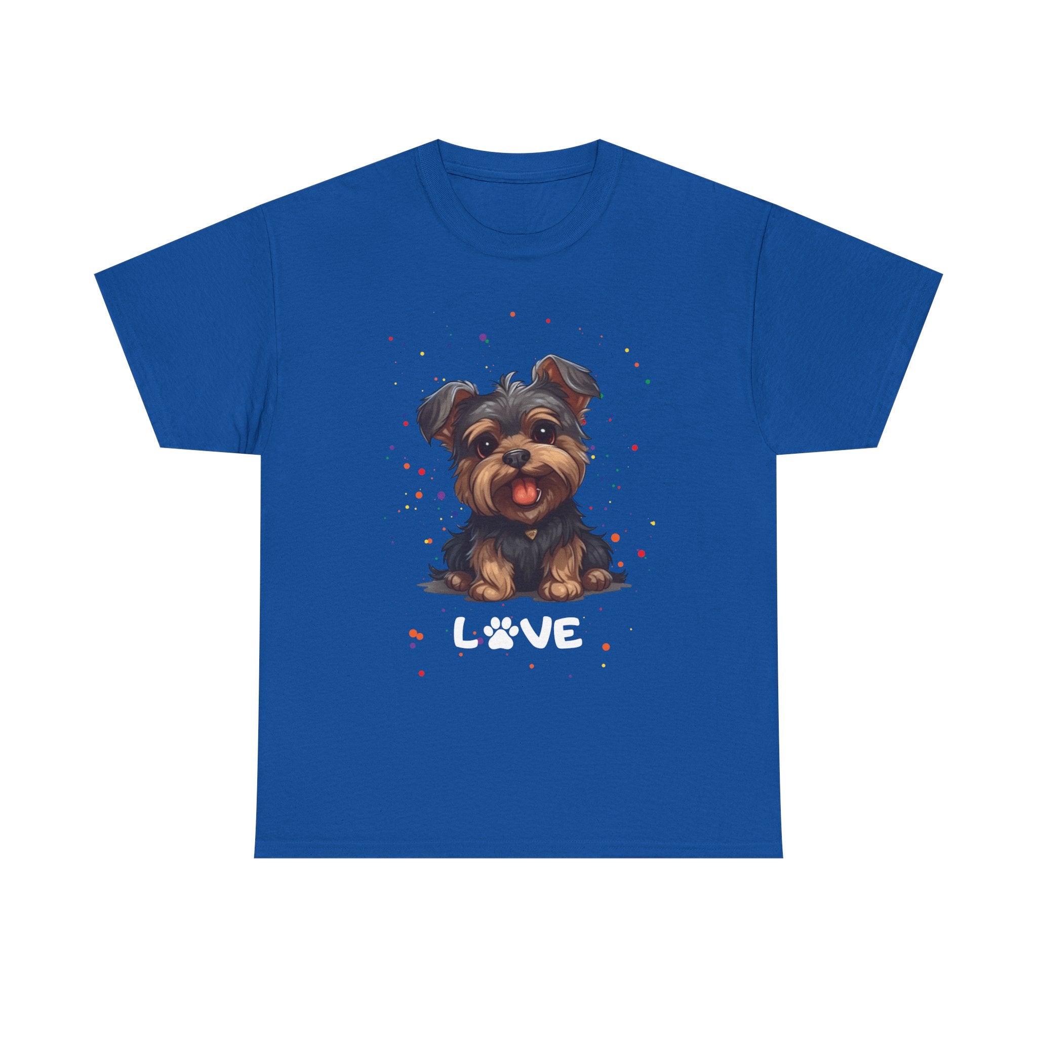 Dog T-Shirt: Yorkie Love
