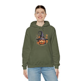 Halloween Hoodie: Witchy Pumpkin