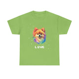 Dog T-Shirt: Pomeranian Love