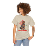 Christmas T-Shirt: Coonhound