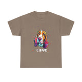 Dog T-Shirt: Bassett Hound Love