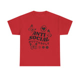 Funny T-Shirt: Anti-Social Butterfly