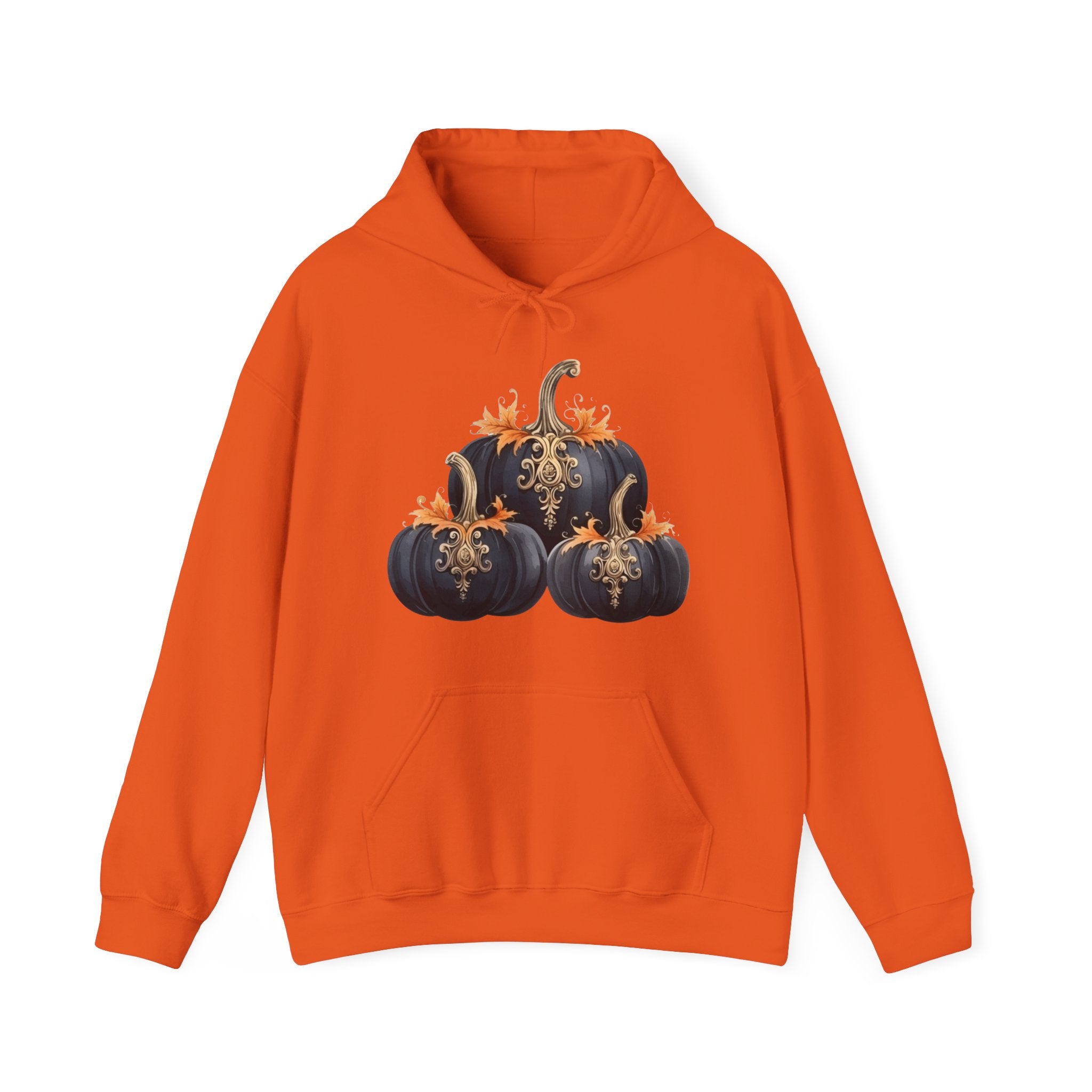 Halloween Hoodie: Jeweled Pumpkin