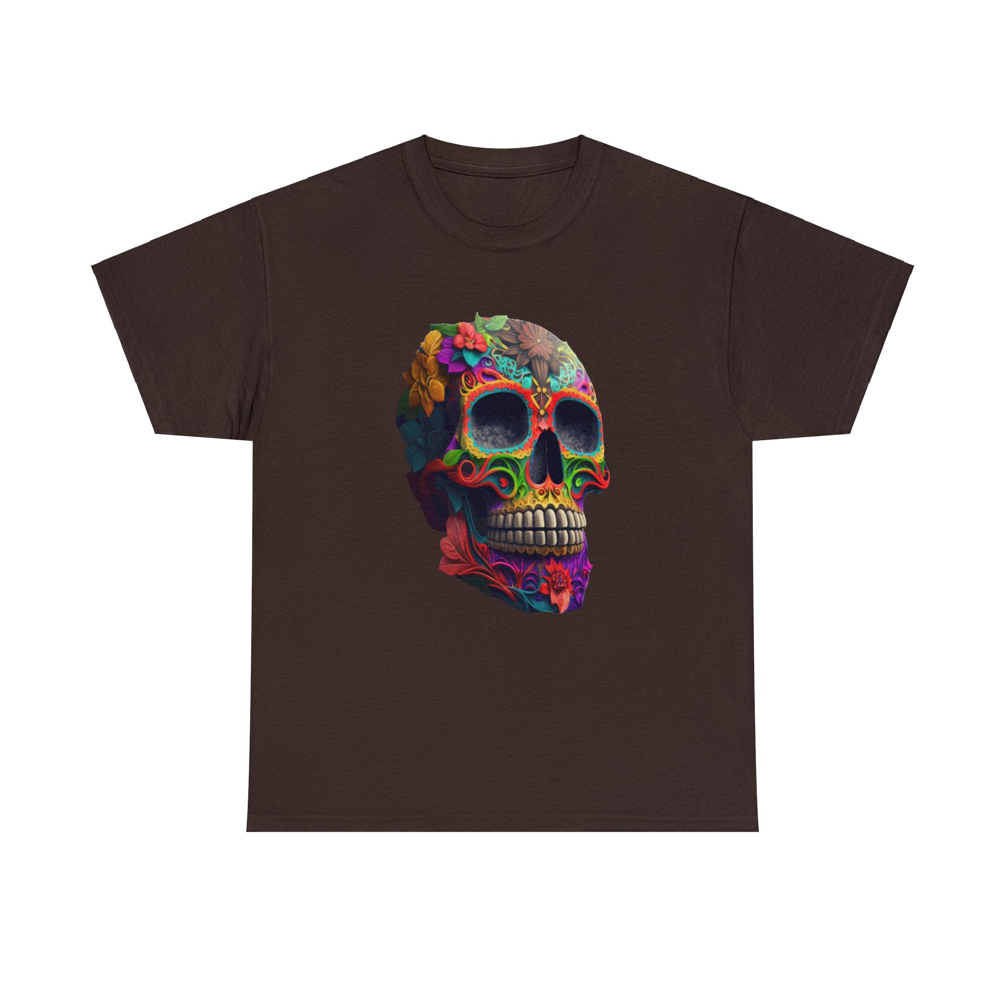 Skull T-Shirt: Painted Skull