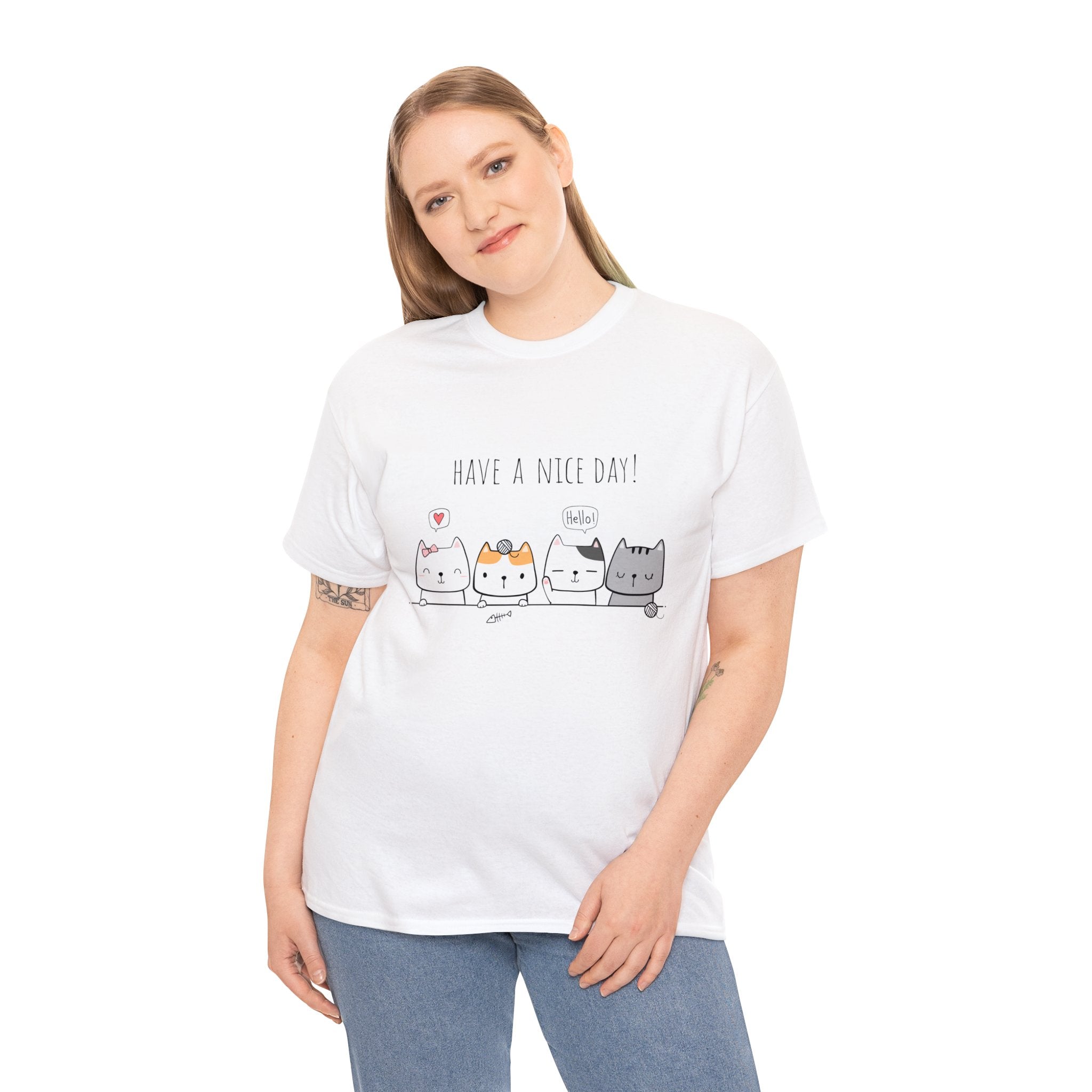 Cat T-Shirt: Have A Nice Day