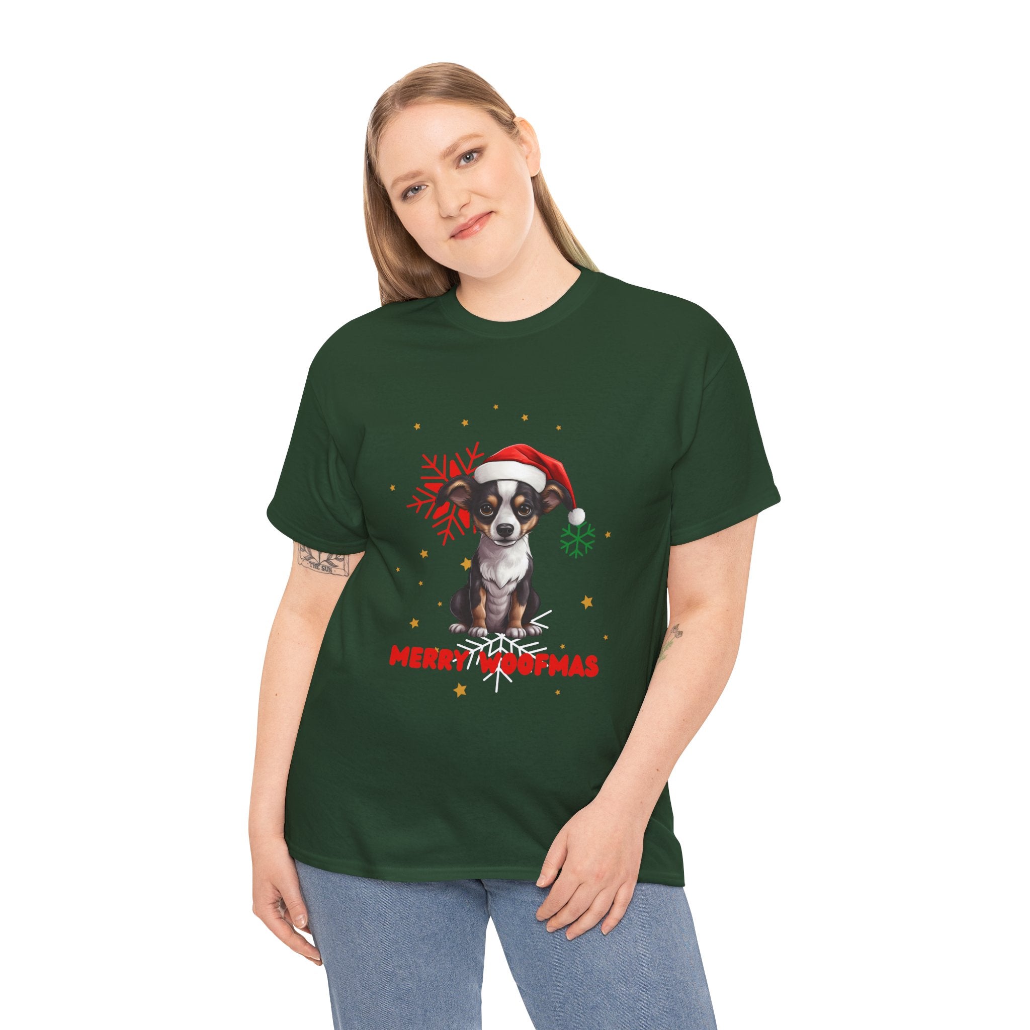 Christmas T-Shirt: Rat Terrier