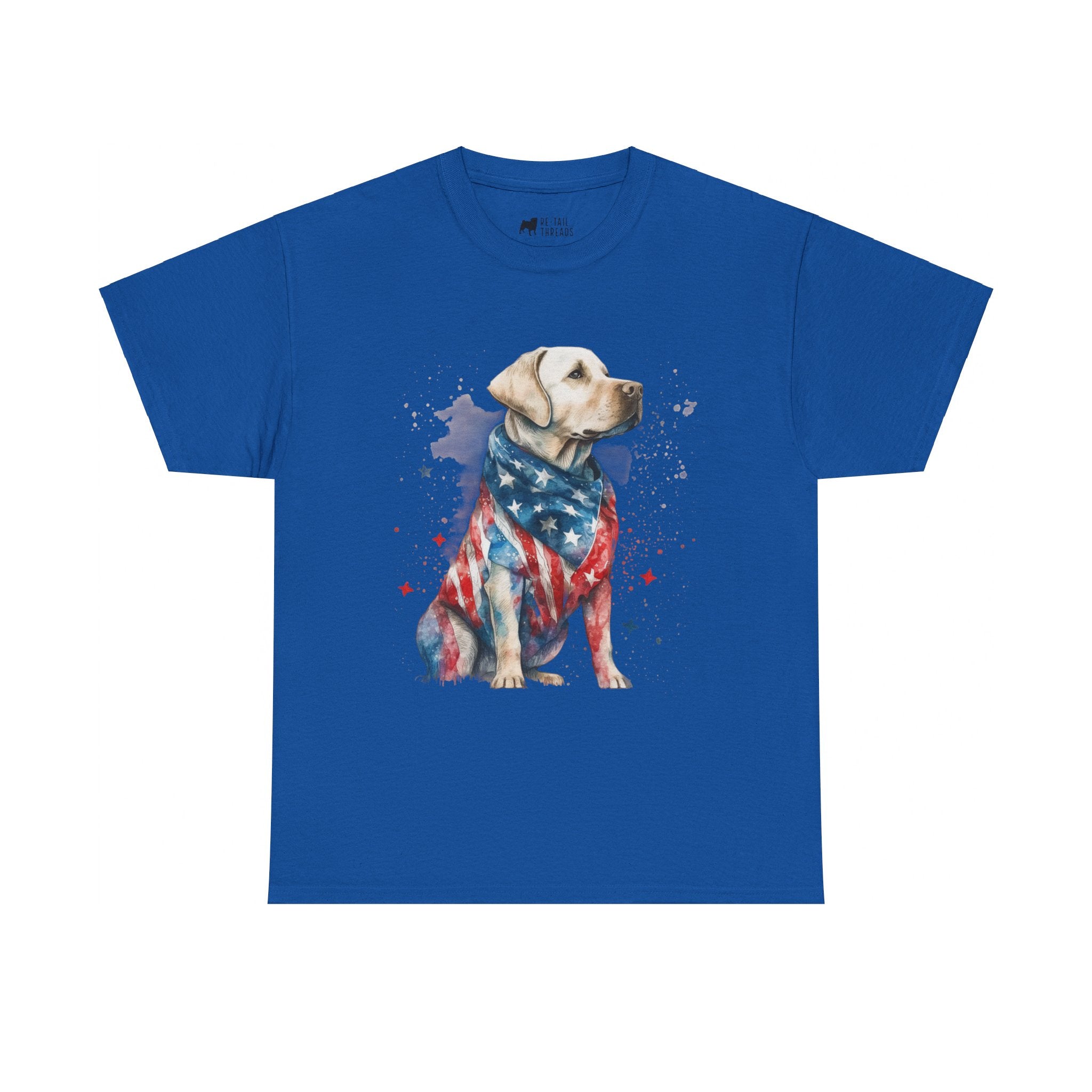 4th of July T-Shirt: Labrador Retriever