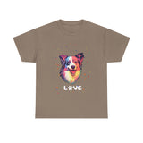 Dog T-Shirt: Border Collie Love
