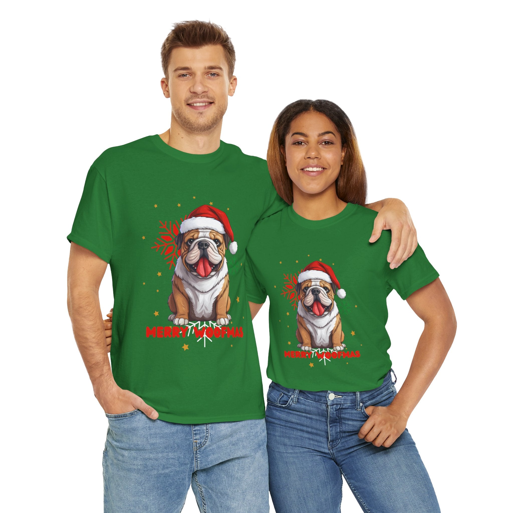 Christmas T-Shirt: English Bulldog