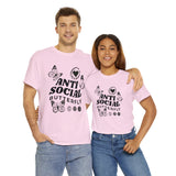 Funny T-Shirt: Anti-Social Butterfly