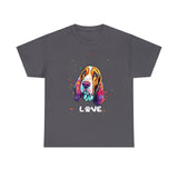 Dog T-Shirt: Bassett Hound Love