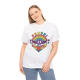 PRIDE T-Shirt: Say it Loud PRIDE Colors