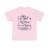 Funny T-Shirt: I'm a Spicy Disaster