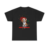 Christmas T-Shirt: Santa Hat Beagle