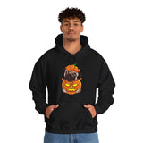 Halloween Hoodie: Pug Pumpkin