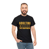 Funny T-Shirt: Adulting Loading