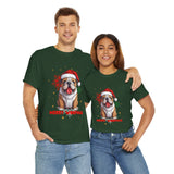 Christmas T-Shirt: English Bulldog