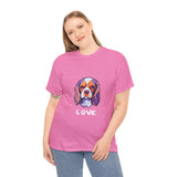 Dog T-Shirt: Cavalier King Charles Spaniel Love