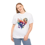 Love T-Shirt: Flowery Heart