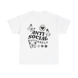 Funny T-Shirt: Anti-Social Butterfly