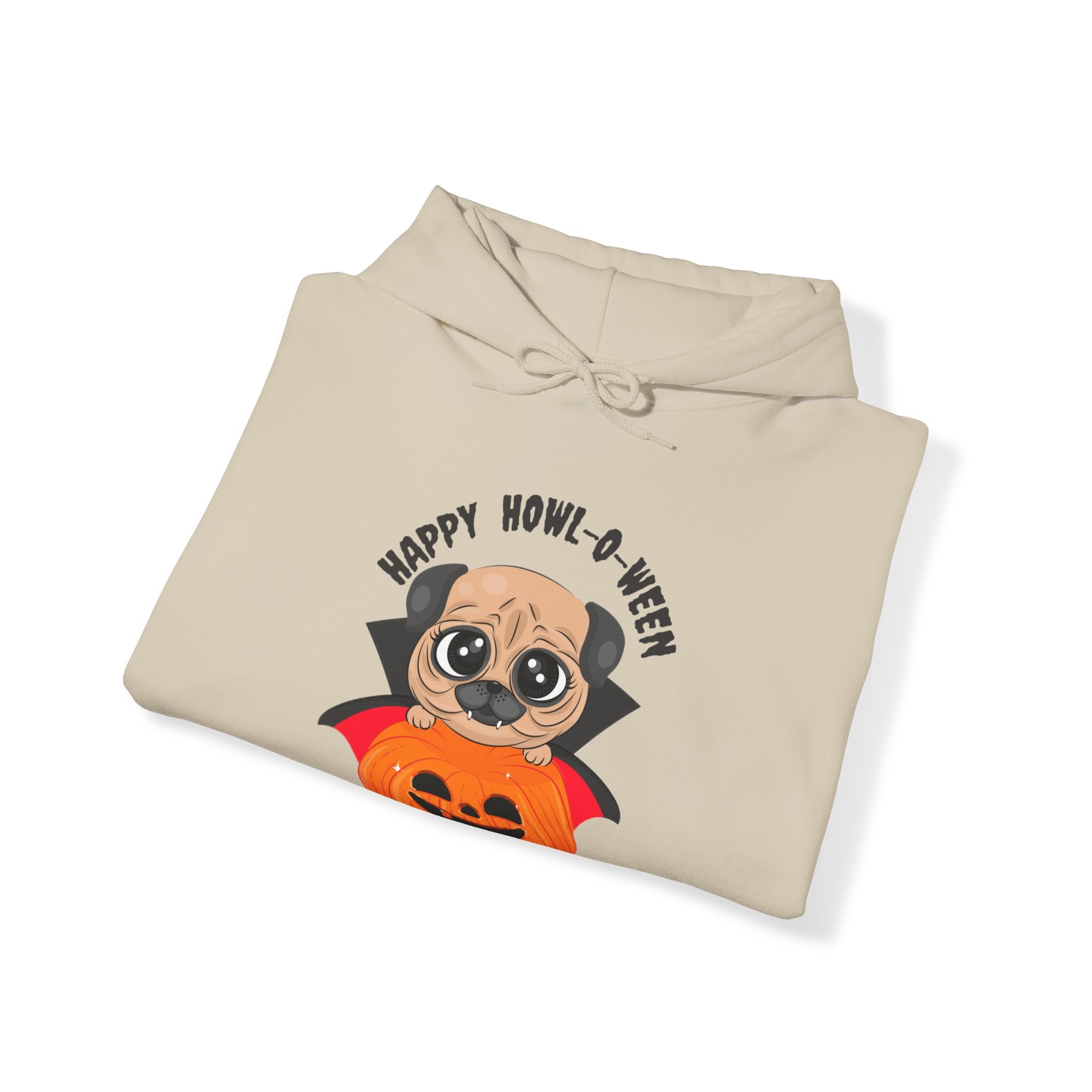 Halloween Hoodie: Pug Howl-O-Ween