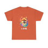 Dog T-Shirt: Pomeranian Love